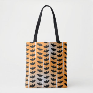 Tote Bag Motif des chauves-souris d'Halloween Fourre-tout
