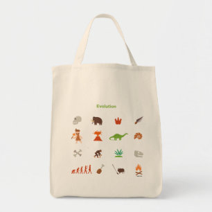 Tote Bag Motif d'évolution