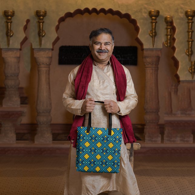 Tote Bag Motif Diamond (Créateur téléchargé)