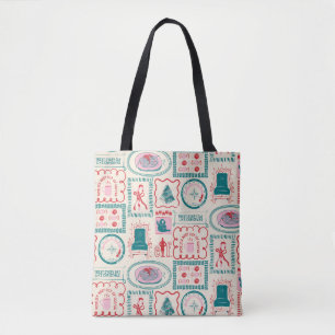 Tote Bag Motif d'icône Elf Holiday
