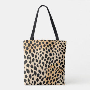 Tote Bag Motif d'impression Cheetah
