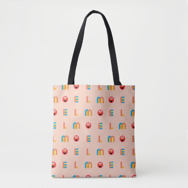 Tote Bag Motif Elmo moderne (Devant)