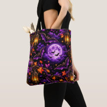 Motif Envoûtant de Nuit de Halloween Gothique au C
