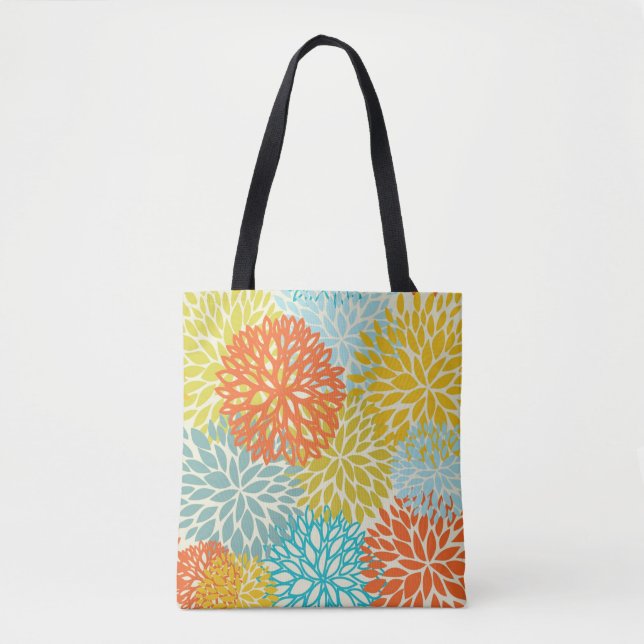 Tote Bag Motif floral 3 (Devant)