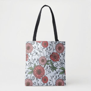 Tote Bag Motif floral 3
