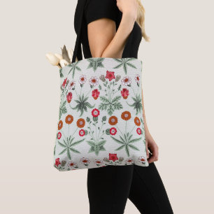 Tote Bag Motif floral animé fleurs colorées