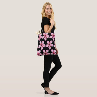 Tote Bag Motif floral asiatique de Sakura de fleurs de