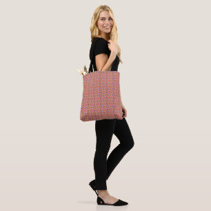 Tote Bag Motif floral géométrique amérindien de luxe