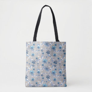 Tote Bag Motif floral mignon, fleurs, motif floral