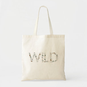 Tote Bag Motif floral sauvage Fleurs modernes mignonnes ten