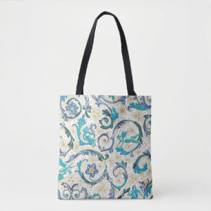 Tote Bag Motif Flouris de Florence italienne