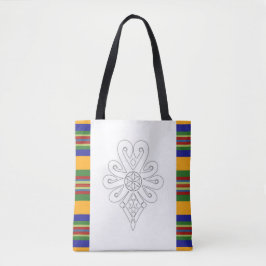Tote Bag Motif folklorique des hauts plateaux polonais - Pa