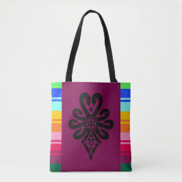 Tote Bag Motif folklorique des hauts plateaux polonais - Pa
