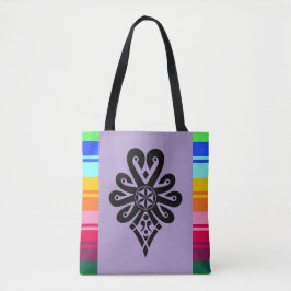 Tote Bag Motif folklorique des hauts plateaux polonais - Pa