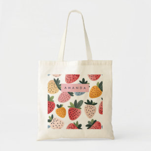 Tote Bag Motif Fruit Fruit Cute personnalisé