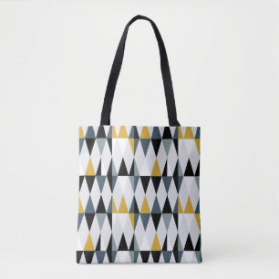 Tote Bag Motif géométrique abstrait moderne sans couture av
