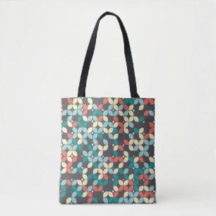 Tote Bag Motif géométrique intemporel, desi abstrait