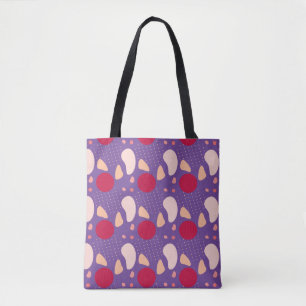 Tote Bag Motif géométrique moderne