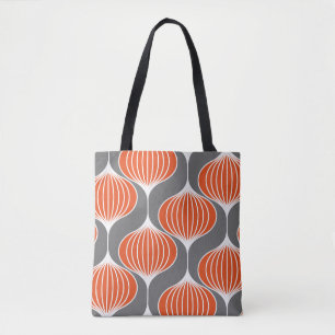 Tote Bag Motif géométrique sans couture avec des lignes ond