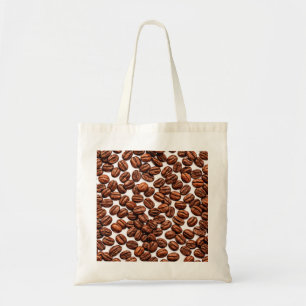 Tote Bag Motif grains de café