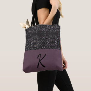 Tote Bag Motif gris personnalisé