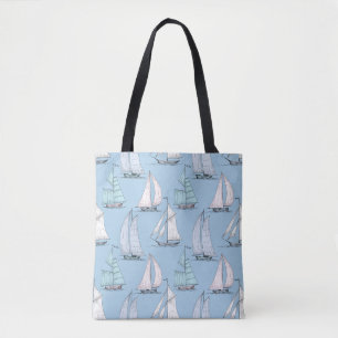 Tote Bag Motif mignon 1 de voilier