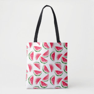 Tote Bag Motif mignon d'ananas et de pastèque
