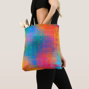 Tote Bag Motif multicolore coloré