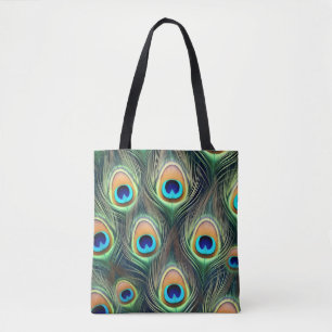 Tote Bag Motif paigron exotique