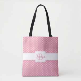 Tote Bag Motif Pointe rose personnalisé