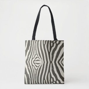 Tote Bag Motif Poster de animal Zebra Stripe