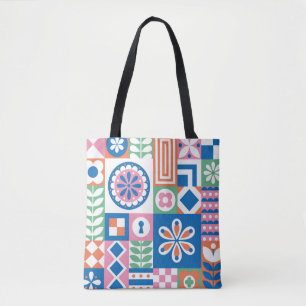 Tote Bag motif sans couture citrouille de gribouillis, d'a