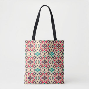 Tote Bag Motif sans couture de RETRO.