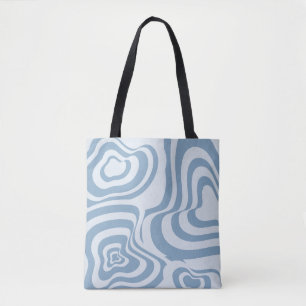 Tote Bag Motif Super Y2K rétro bleu