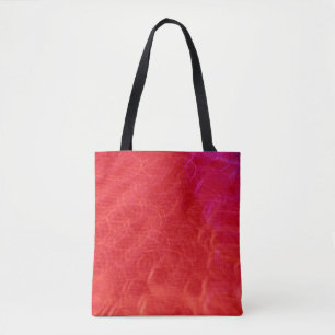 Tote Bag Motif tourbillon rouge sur une fourre-tout