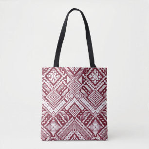 Tote Bag Motif transparent Aztec