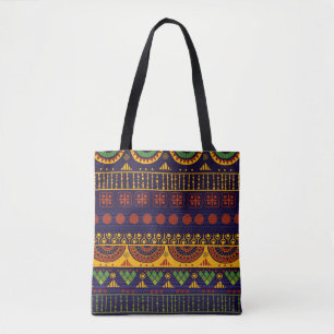 Tote Bag Motif tribal, polyvalent pour diverses utilisation