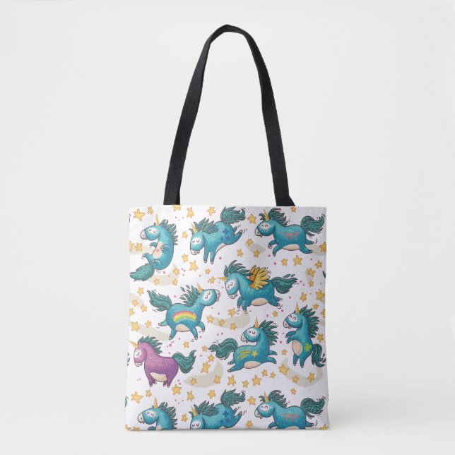 Tote Bag Motif Unicorn (Devant)