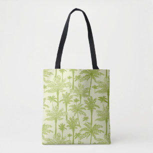 Tote Bag Motif vert de palmiers
