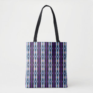 Tote Bag Motif violet unique