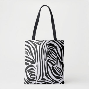 Tote Bag Motif zèbre
