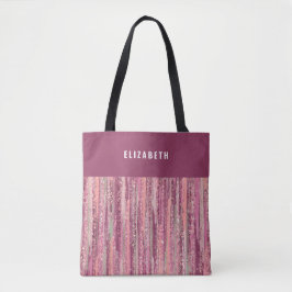 Tote Bag Motifs Abstraits Brush Stroke cadeau personnalisé