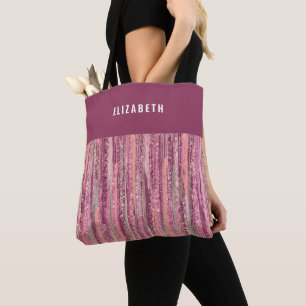 Tote Bag Motifs Abstraits Brush Stroke cadeau personnalisé