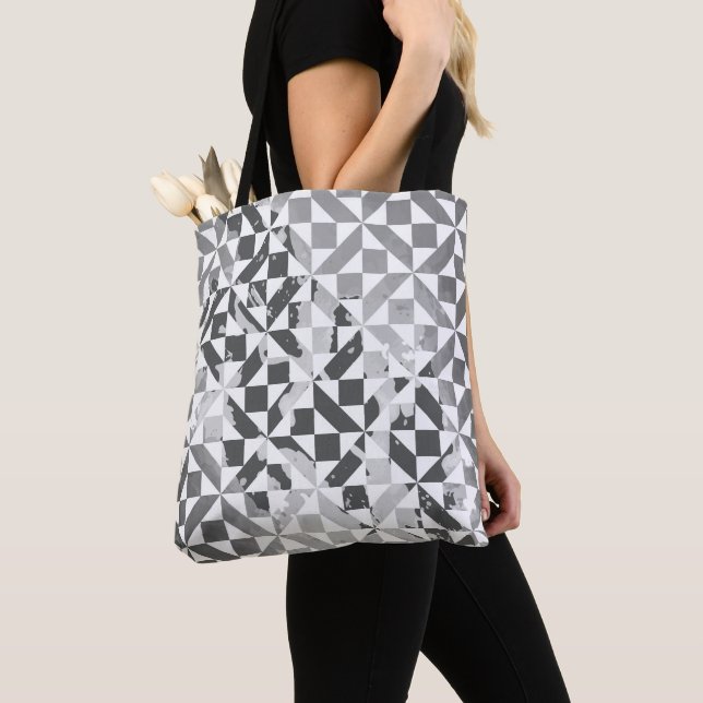 Tote Bag Motifs aquarelle 4 (De près)