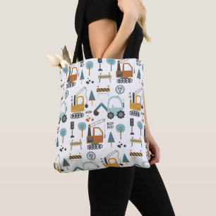 Tote Bag Motifs de construction