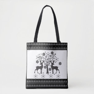 Tote Bag Motifs de Noël