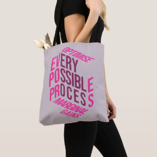 Tote Bag Motivation Séche   Gains Marginaux  