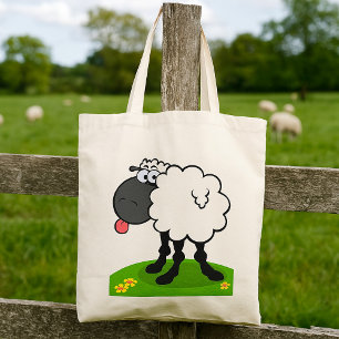 Tote Bag Mouton Tirant la Langue