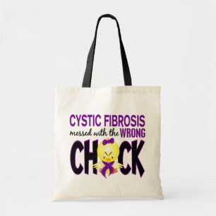 Tote Bag Mucoviscidose salie avec le poussin faux