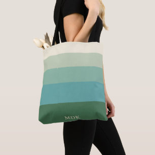 Tote Bag Multicolor personnalisé 5 bandes